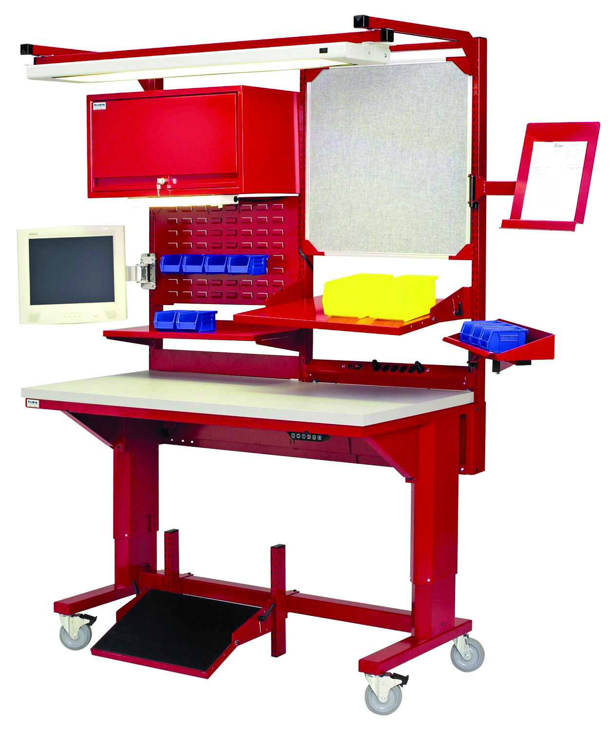 Workstation Delivers Adjustable Height Range Electronic Products