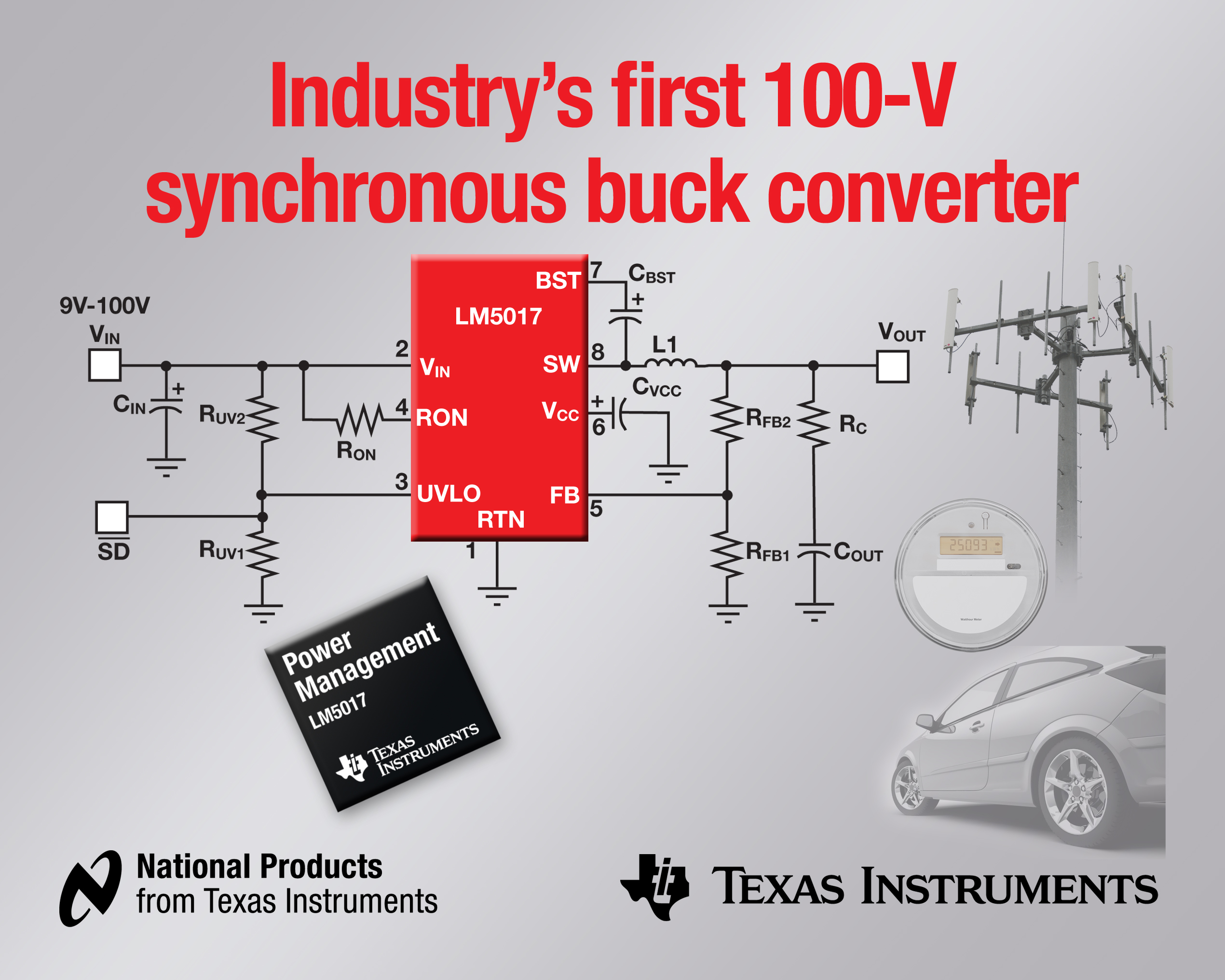 V Synchronous Buck Regulator With Integrated Mosfets Reduces Pcb