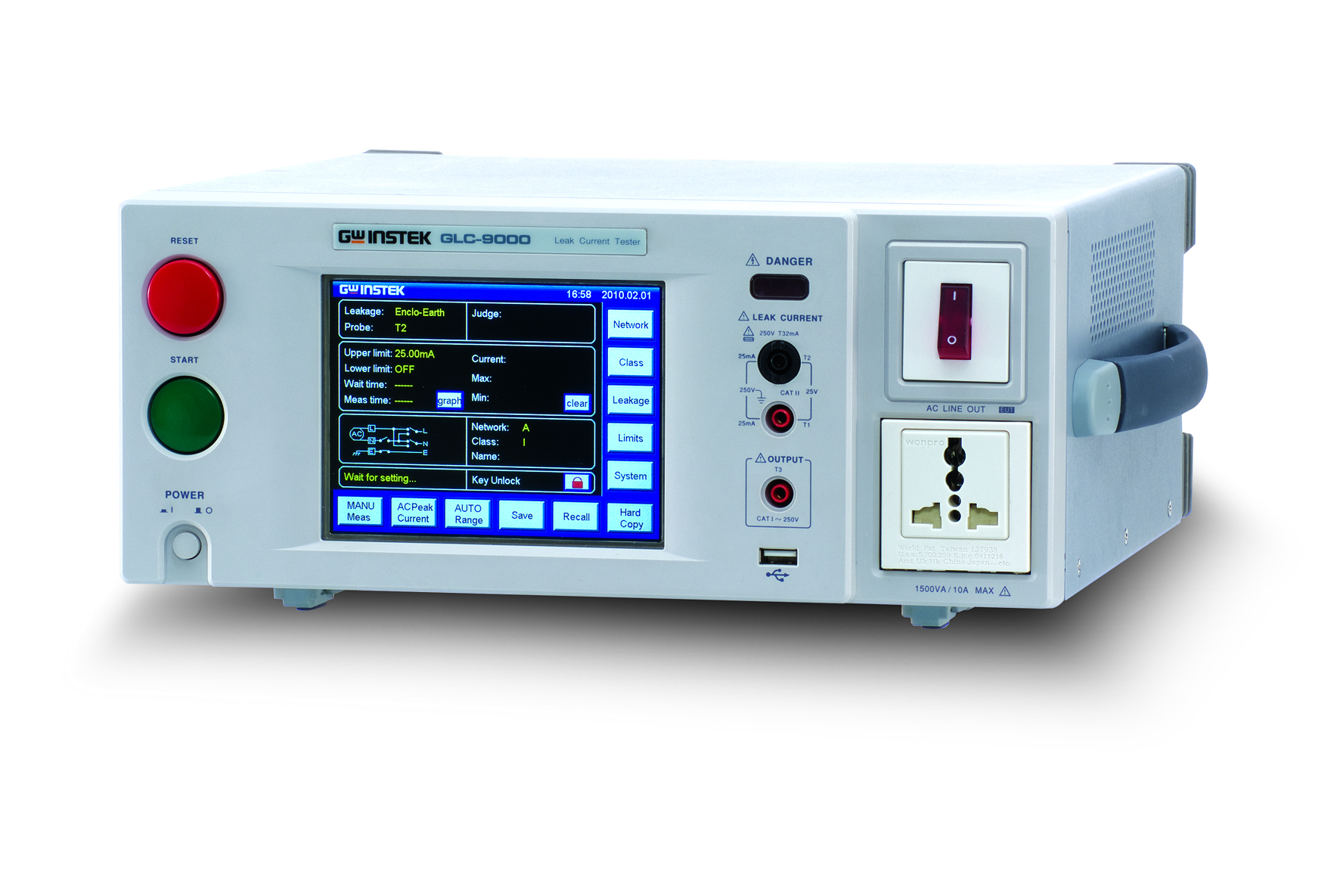 Leakage current tester meets standards of safety test field Electronic Products