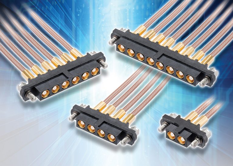 50ohm Multiport Coaxial Connectors Optimized For High Density Rf