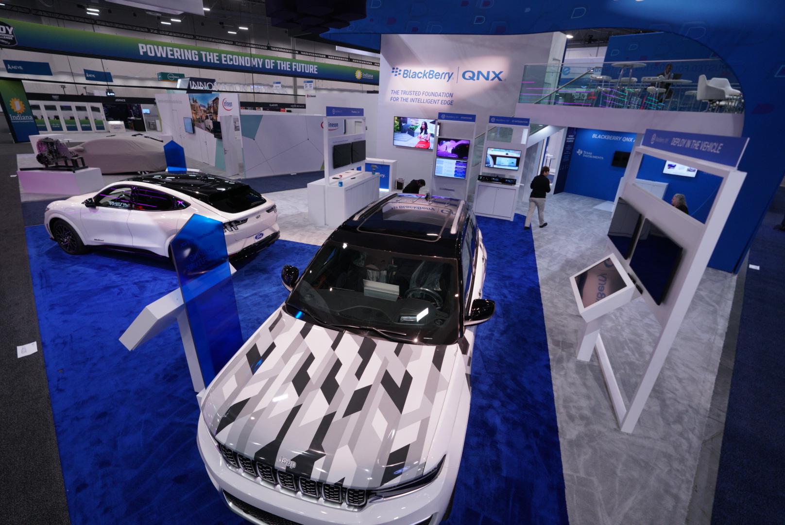 BlackBerry IVY showcased on 3 automotive platforms Electronic