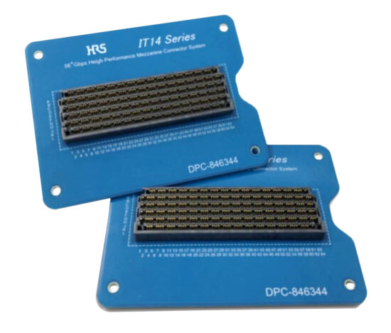 Stackable BGA mezzanine connector supports up to 112Gbps - Electronic ...